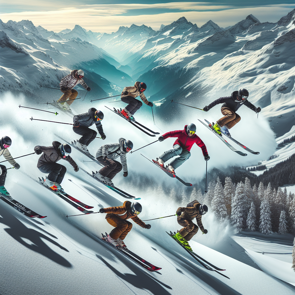 Skikjøring i Verbier